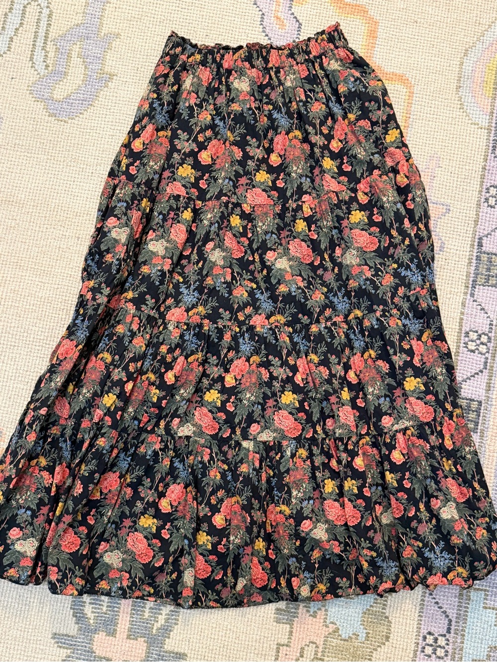 The Great Floral Midi Skirt - Picture 2 of 4